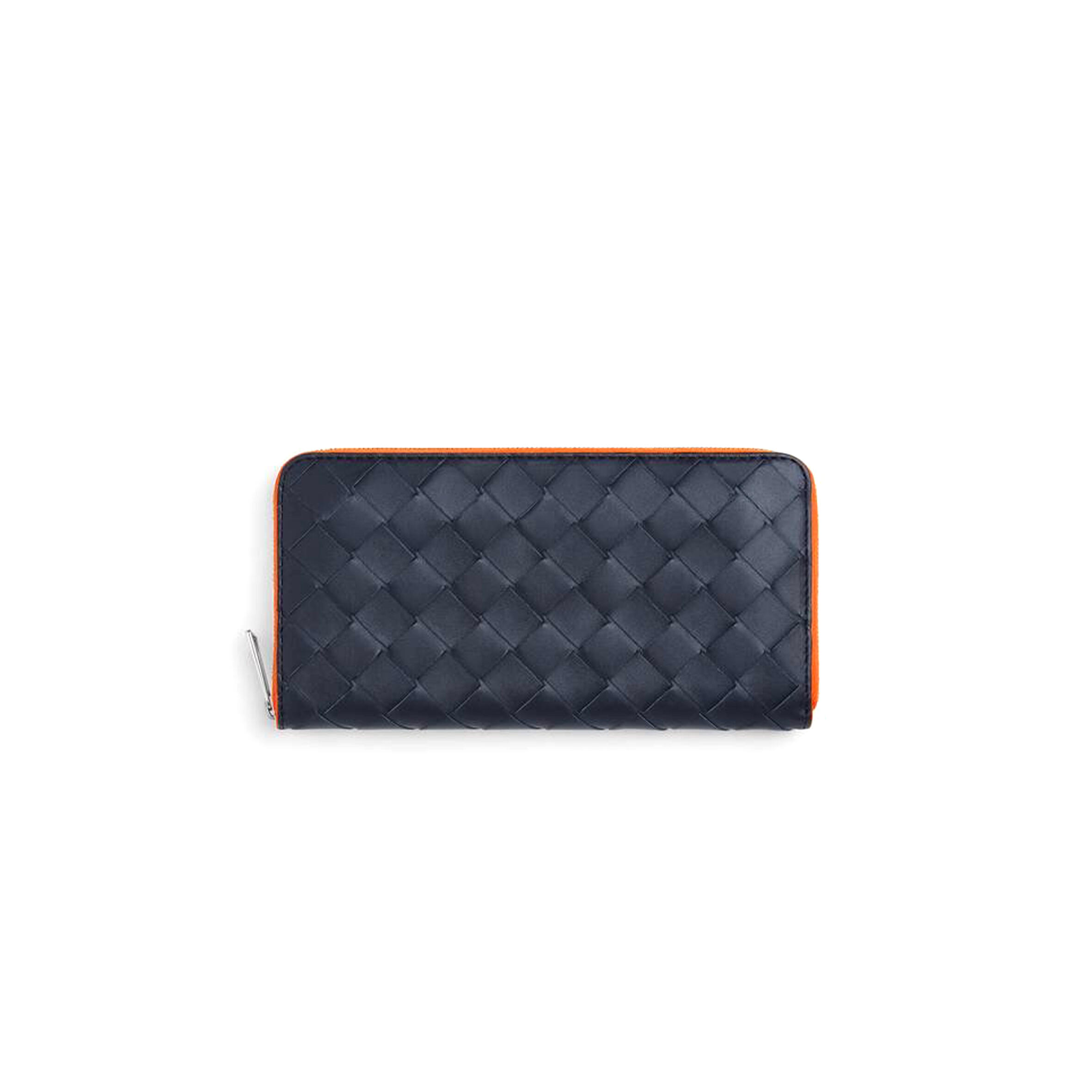 B0tt*ga Ven*ta INTRECCIATO ZIP-AROUND WALLET 749427 (19*10*2cm)